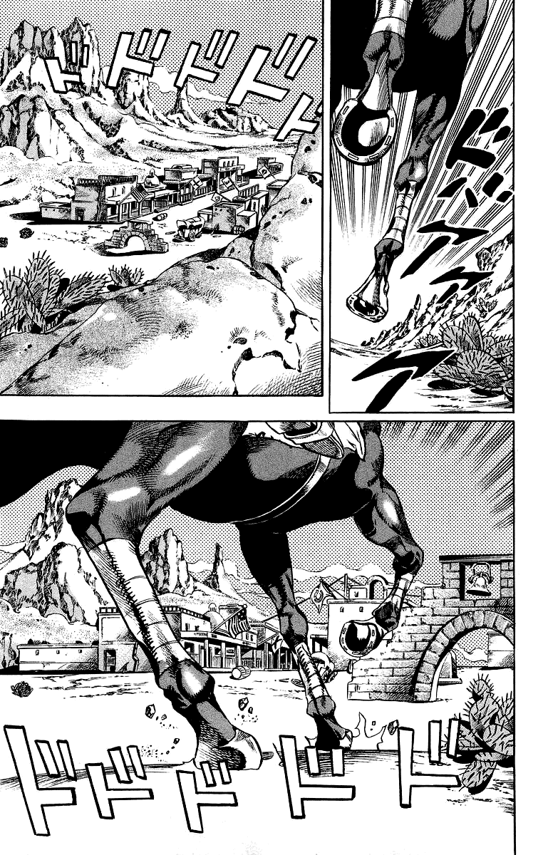 Манга Невероятные Приключения ДжоДжо Часть 7: Steel Ball Run - Глава 21 Страница 17