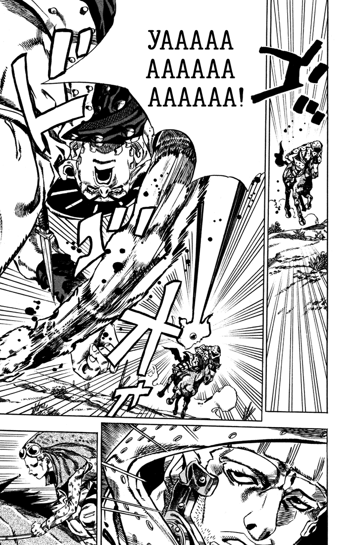 Манга Невероятные Приключения ДжоДжо Часть 7: Steel Ball Run - Глава 16 Страница 11