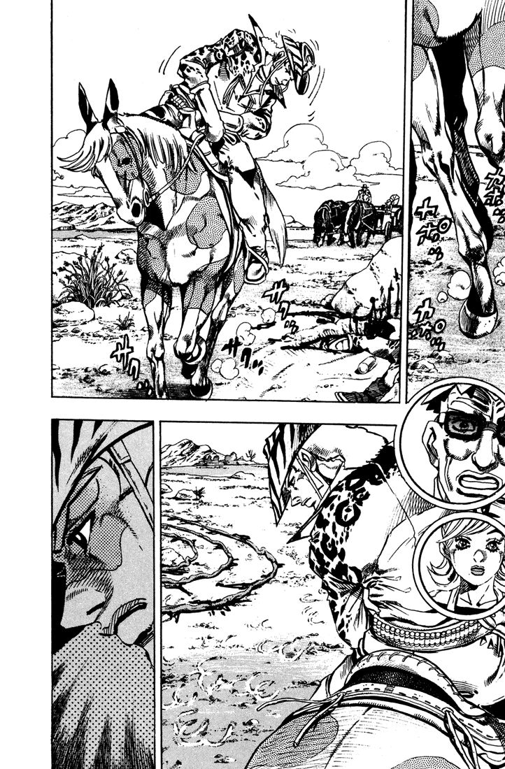 Манга Невероятные Приключения ДжоДжо Часть 7: Steel Ball Run - Глава 13 Страница 7