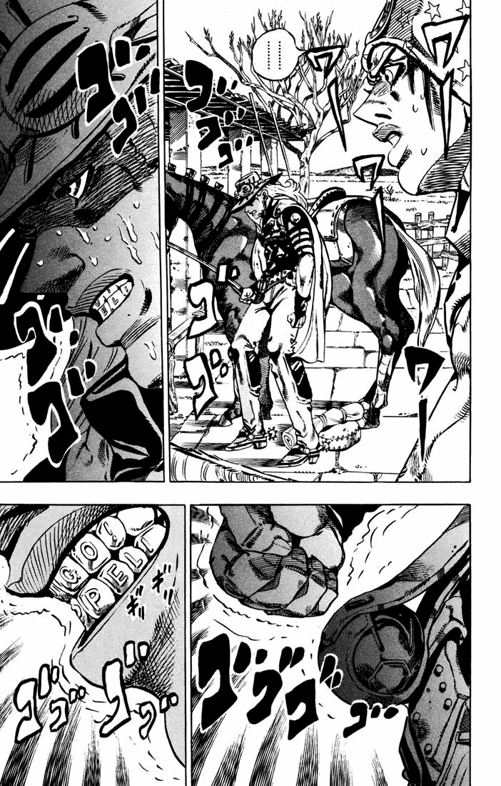 Манга Невероятные Приключения ДжоДжо Часть 7: Steel Ball Run - Глава 12 Страница 19