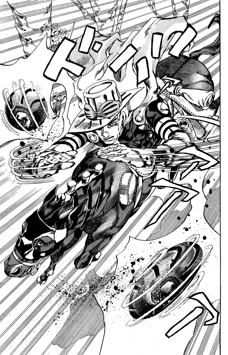 Манга Невероятные Приключения ДжоДжо Часть 7: Steel Ball Run - Глава 8 Страница 19