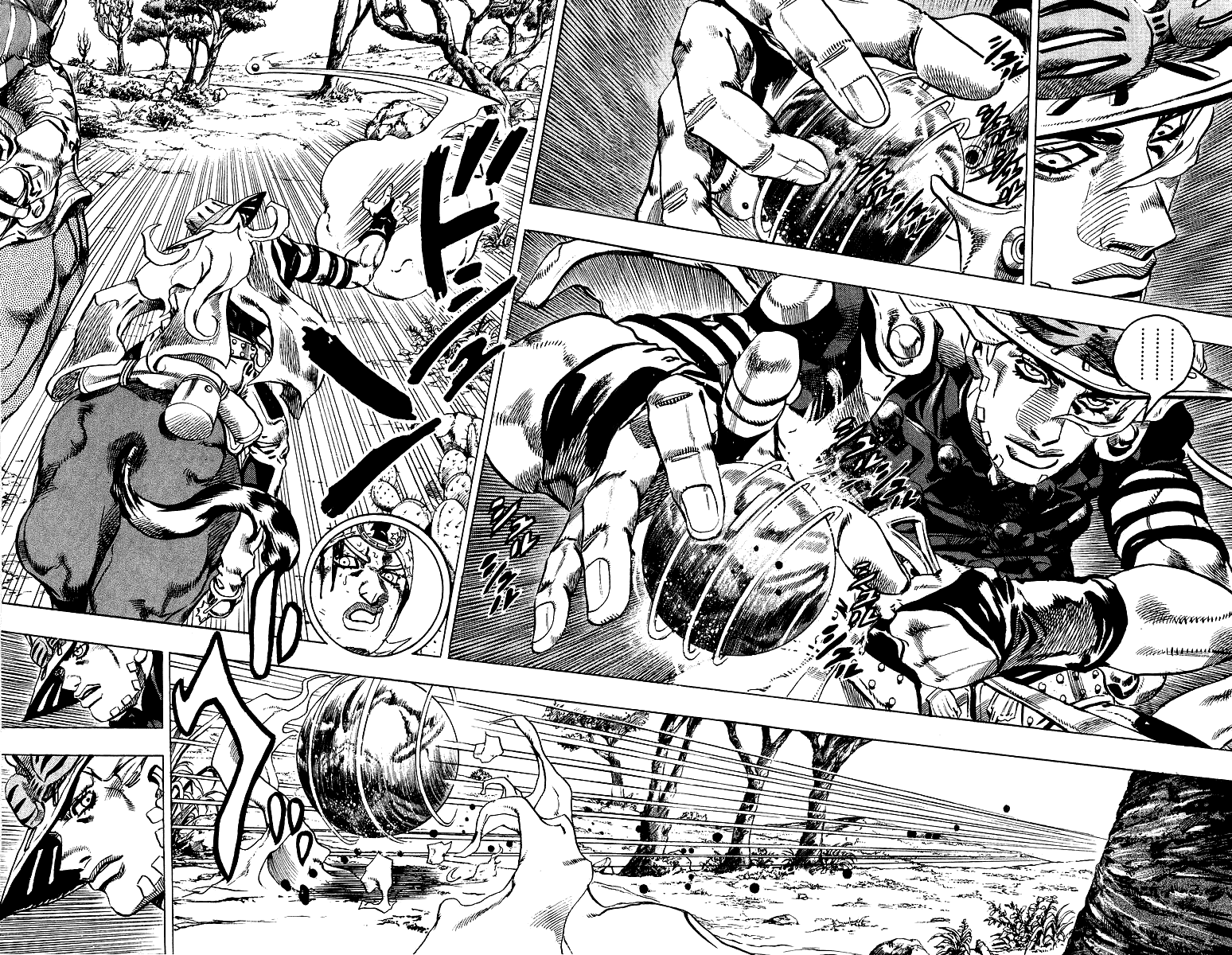 Манга Невероятные Приключения ДжоДжо Часть 7: Steel Ball Run - Глава 5 Страница 16