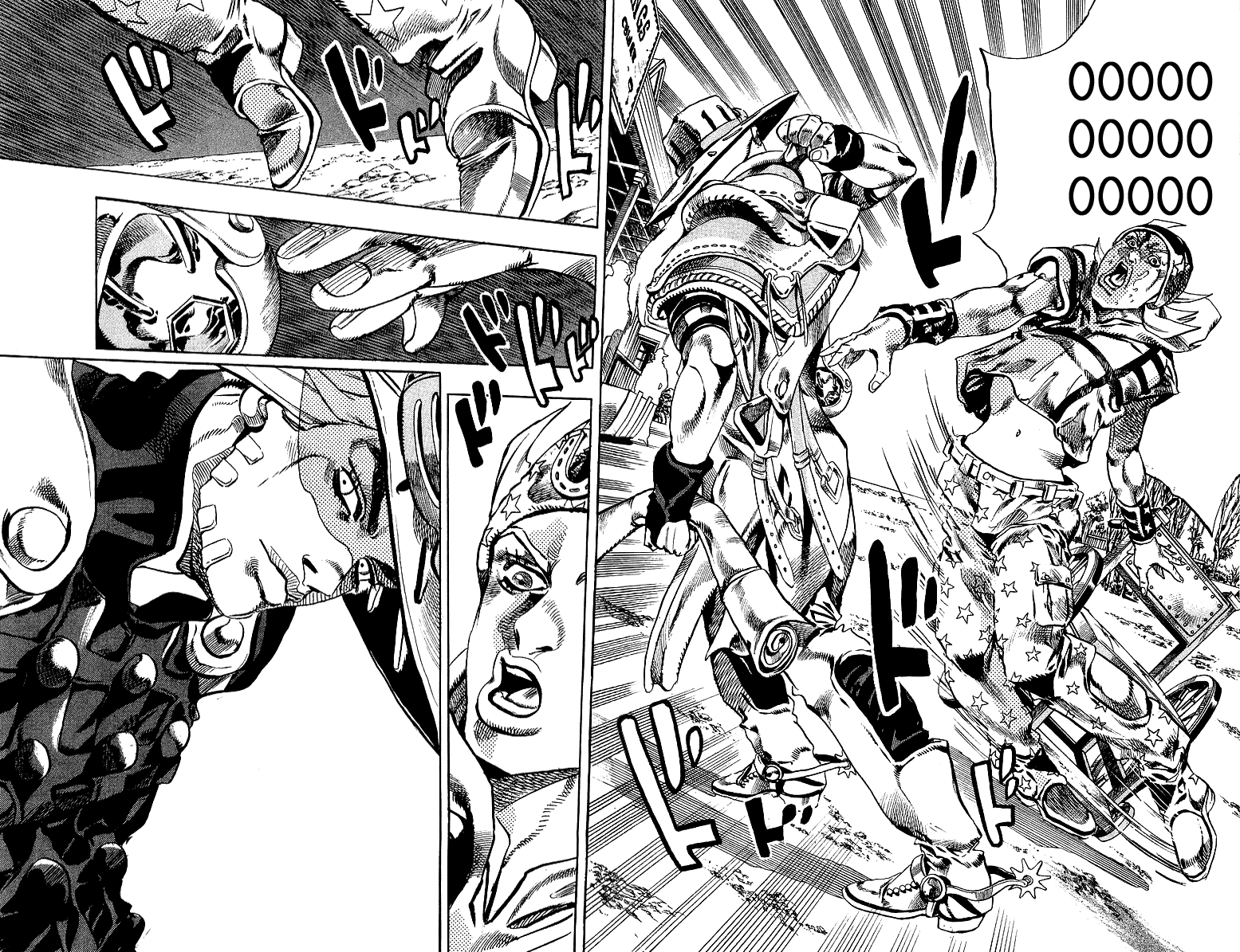 Манга Невероятные Приключения ДжоДжо Часть 7: Steel Ball Run - Глава 3 Страница 18